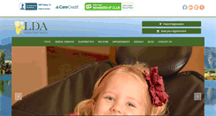 Desktop Screenshot of ldadentist.com